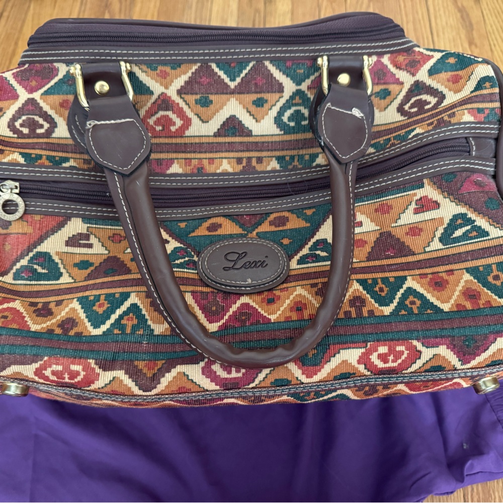 Multicolor Patterned Women's Bag